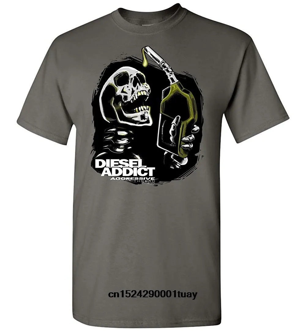 

Cool Aggressive Thread Ddict Powerstroke Duramax Truck Driver T-shirt