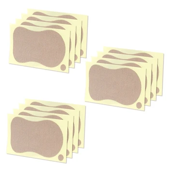 

12 Pcs/Set Sweat Pad Underarm Adhesive Sweat Pad Armpit Antiperspirant Deodorant Sweat-Absorbent Stickers