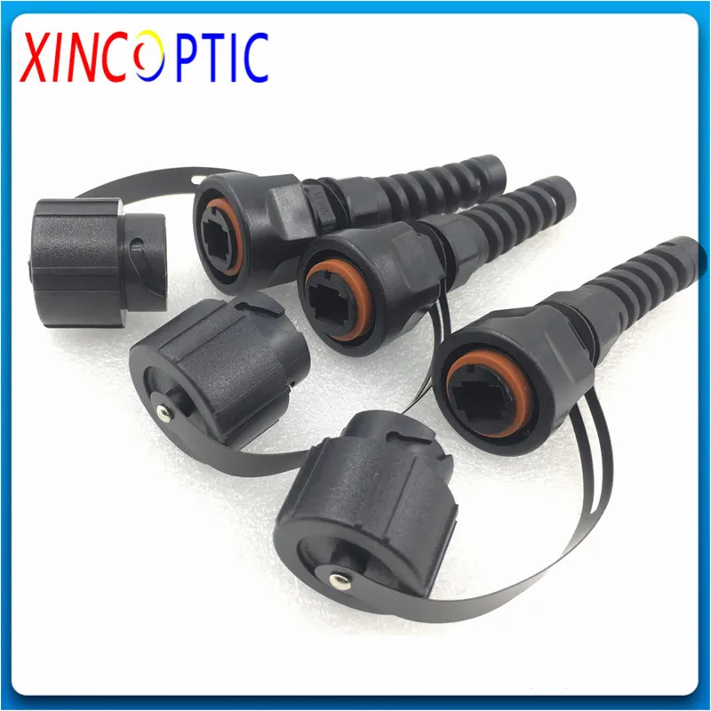 

Free Shipping 5Pcs IP67 Dust Cap ODVA Empty Fiber Optic Connector NOT including LC Connector and Ceramic Ferrule