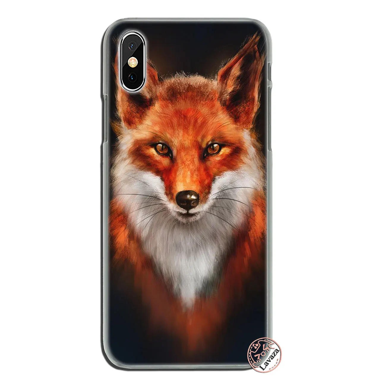8 Lavaza животное енот лиса жесткий чехол для телефона iPhone XR X 11 Pro XS Max 8 7 6S 5 5S SE 4S 4 10 - Цвет: 8