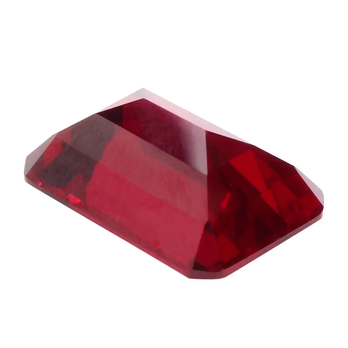 Горячая Мода 25.75CT13x18MM прямоугольная имитация кровяного алмаза пресс-папье DIY ювелирные изделия подарок Свадебные украшения для дома