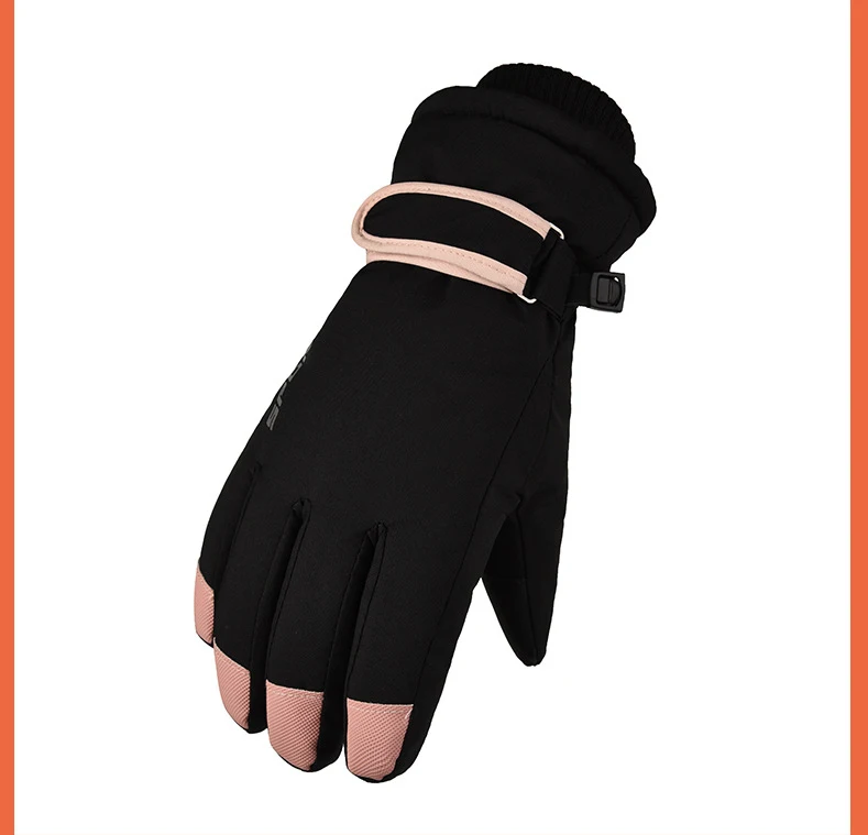 Winter Ski Gloves Snowboard Snowmobile Motorcycle Riding Gloves Windproof  Touch Screen Snow Gloves For Unisex