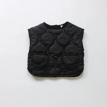 Детский хлопковый жилет, зимний стиль, han ban, Ретро стиль, спереди и сзади, плащ и жилет с подкладкой