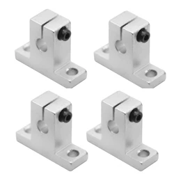 4PCS SK8 SK10 SK12 SK13 SK16 SK20 SK25 SK35 Linear Bearing Rail Shaft Support XYZ Table CNC Router