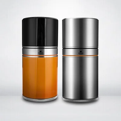 COHIBA из алюминиевого сплава для путешествий, сигара держатель трубки 7 сигары портативный контейнер открытый хьюмидор W увлажнитель и гигрометром декоративные часы для гаджетов