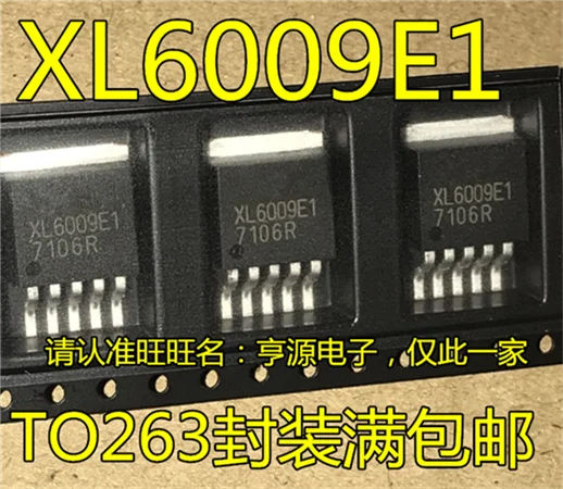 XL6009E1 60V 4A 400 кГц TO263-5L XL6009
