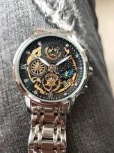 Mens Watch Chronograph Quartz Stainless-Steel Sports Waterproof Top-Brand New-Fashion