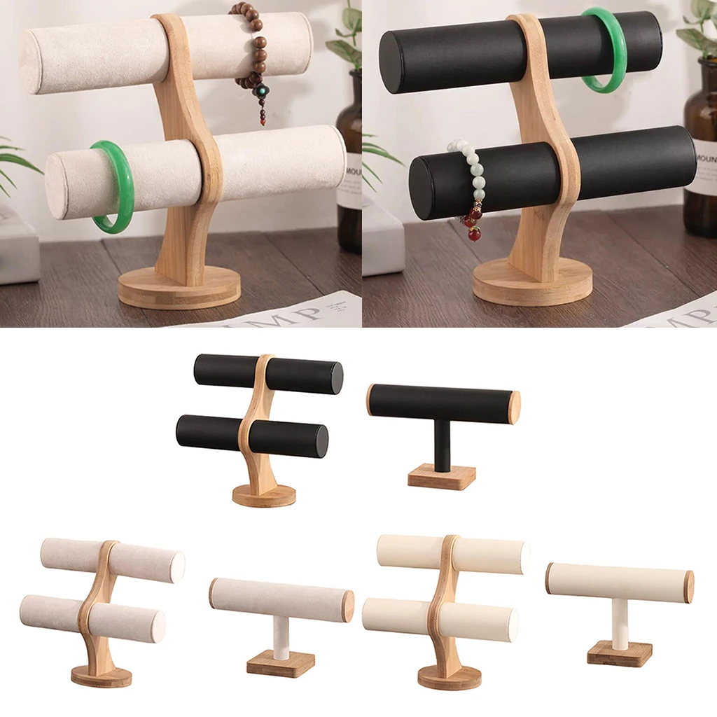 T-bar Display Stands, Bracelet Watch Bangle Jewelry Hair Accessories Holder