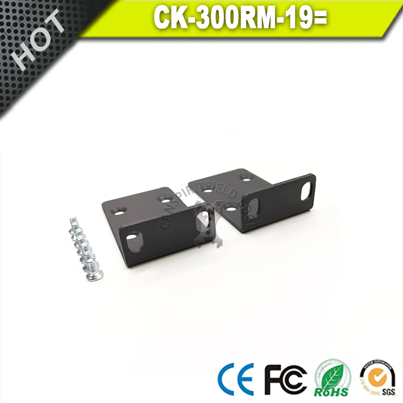 CK-300RM-19 = 19 인치 (1RU) 랙 마운트 키트 호환/Cisco SF200-48 교체