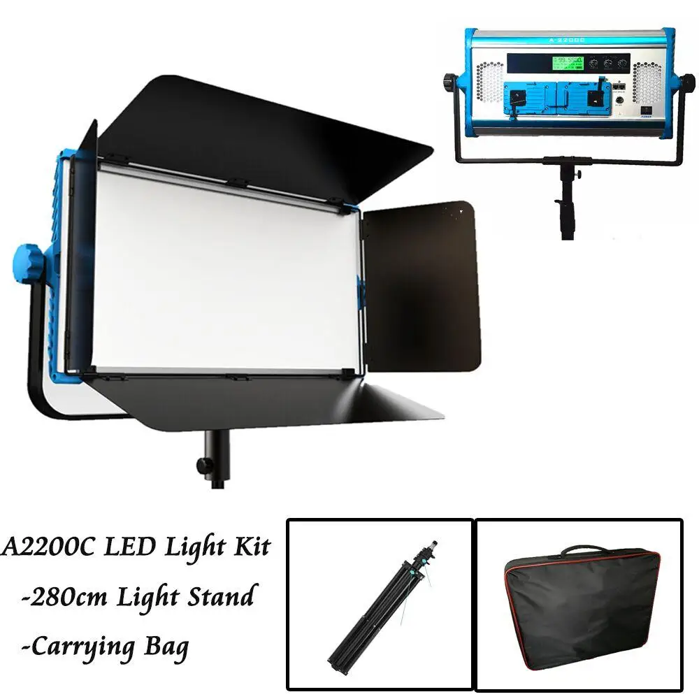 

APP & Remote Control RGB Soft LED Lamp Photography Continuous Light Set Photo Studio Video Film Light + tripod + handbag