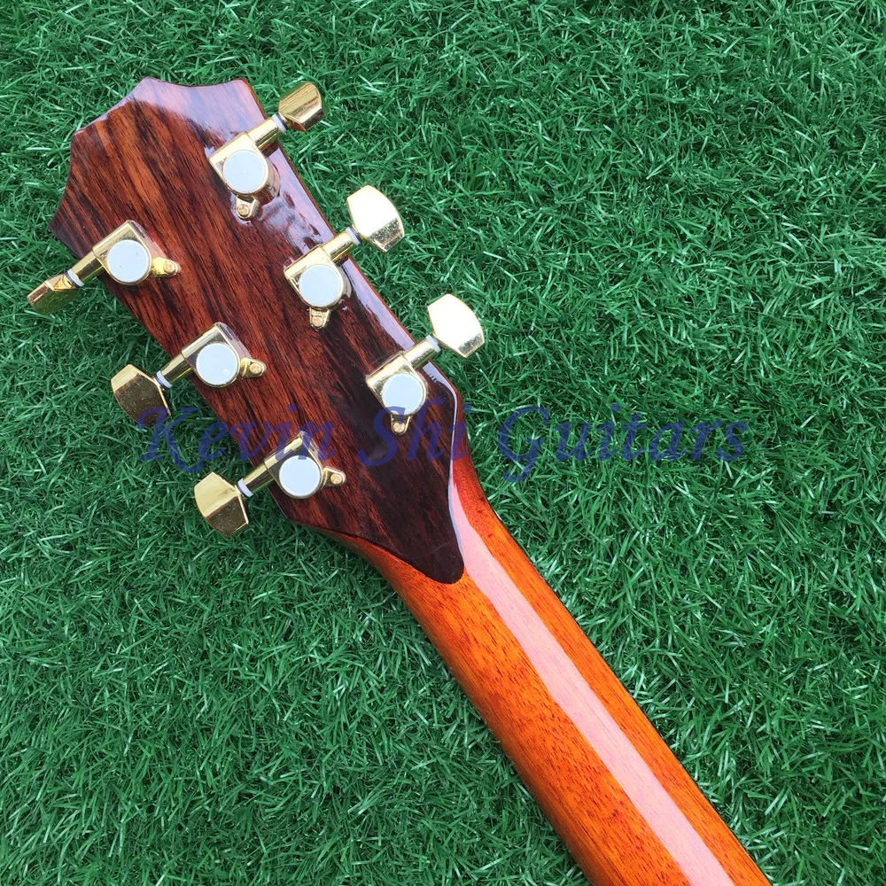 Cedar top body cut Chaylor Акустическая гитара Real abalone solid top ps14 deluxe акустическая электрогитара SP14