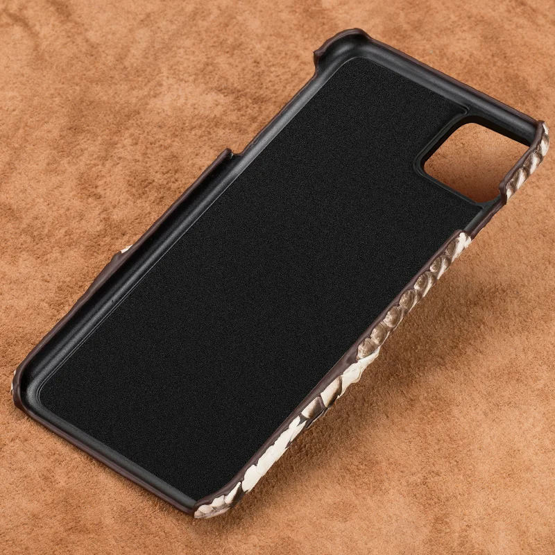 LANGSIDI чехол для телефона из натуральной кожи питона для iphone 11 pro Роскошный чехол из натуральной змеиной кожи для Apple iphone XR X 8 7 X Plus Fundas