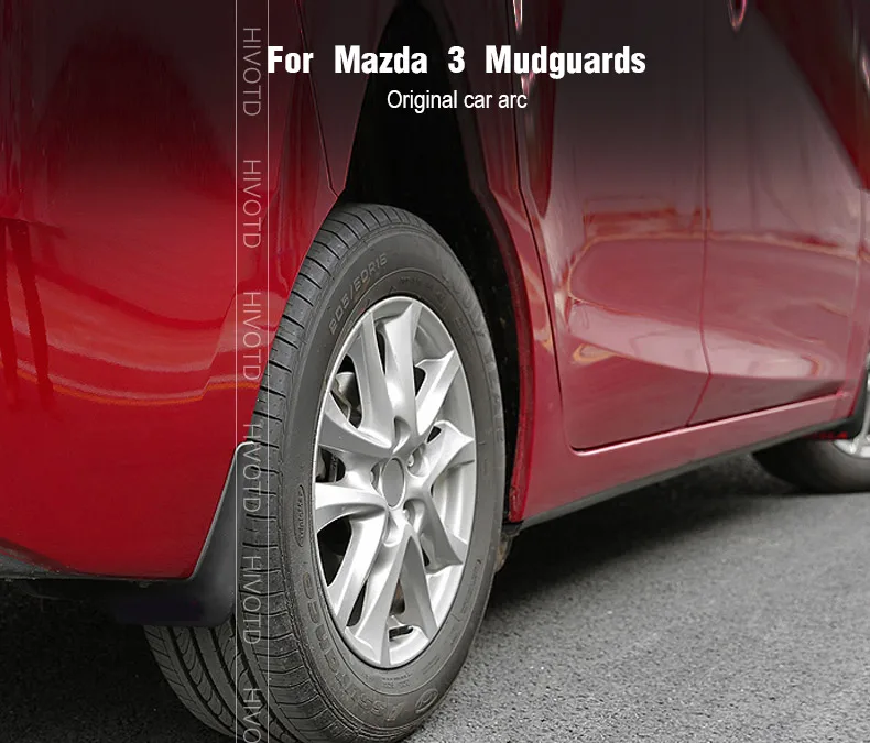 Hivotd для Mazda 3 Axela- хэтчбек седан передний задний брызговик брызговики крышка Стайлинг продукты внешние аксессуары
