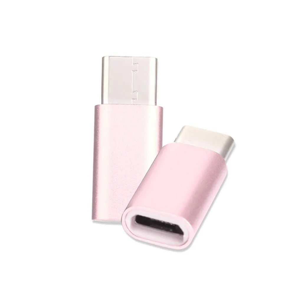 CARPRIE type-C адаптер USB C к Micro USB OTG USB кабель type C адаптер для Macbook Pro samsung S8 S9 S10 huawei P20 lite - Цвет: PK