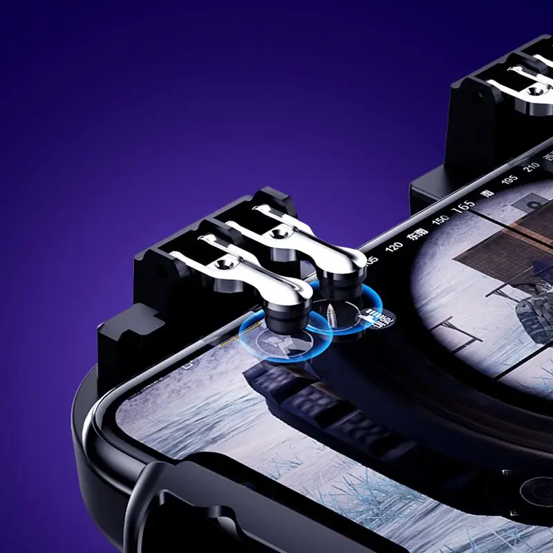 New Arrival H9 Six-Finger Gamepad Controller Super Games Control for PUBG Mobile Phone Game Smartph