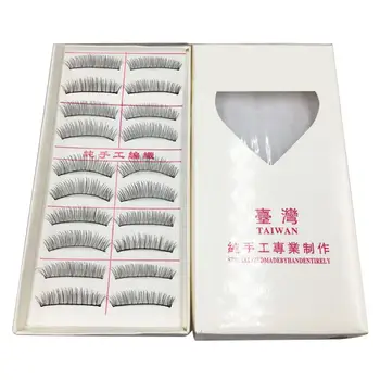 

10 Pairs Natural Long Thick Handmade Fake Eyelashes False Lashes Makeup New