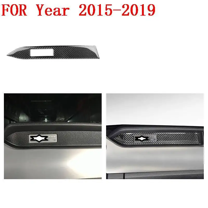 Automovil декоративная автоматическая система управления чашкой передач внутренняя мода отделка автомобиля Стайлинг молдинги 15 16 17 18 19 для Ford Mustang