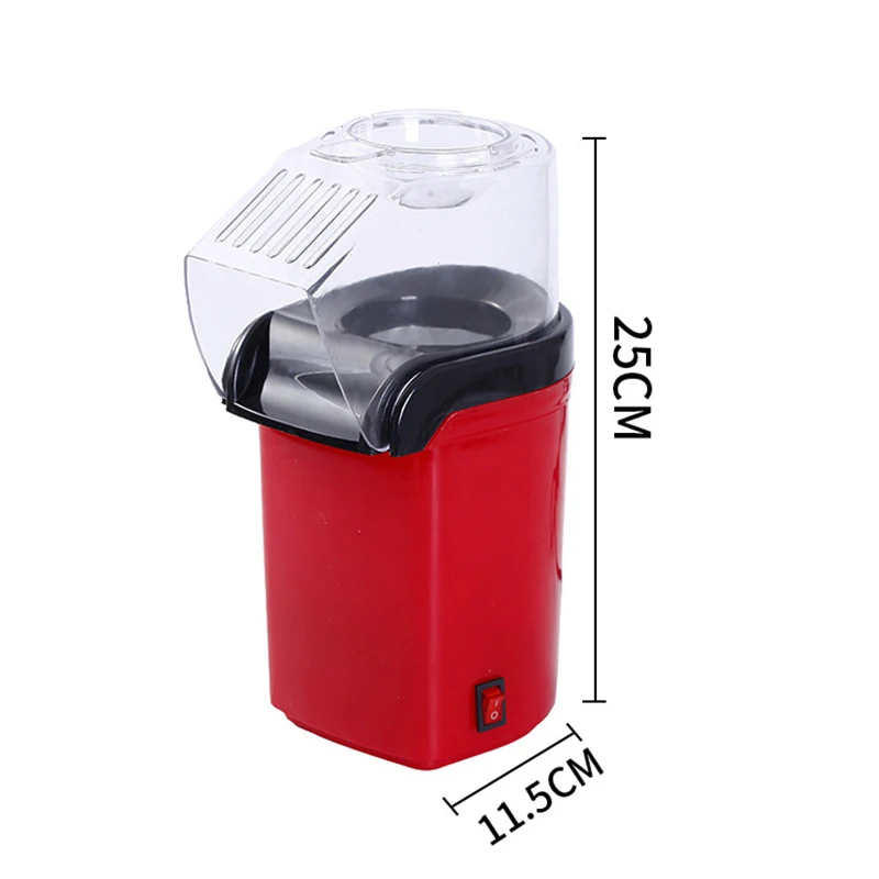 1200W Hot Air Popper Popcorn Maker with Protaction Cover and Measuring Cup Electric  Machine Kitchen Supplies CLH@8 - AliExpress