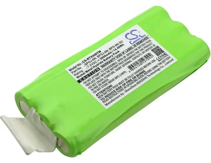 Cameron sino 2000mah аккумулятор для RITRON JMX 441D II IV Патриот SST BPS-6N-MH BPS-6N-SC BPSJ-6N два-аккумулятор для системы радиосвязи