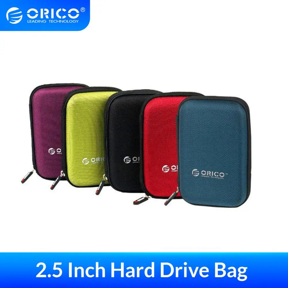 ORICO 2 5 дюймов sata HDD коробка сумка чехол Портативный жесткий диск для внешнего на hdd