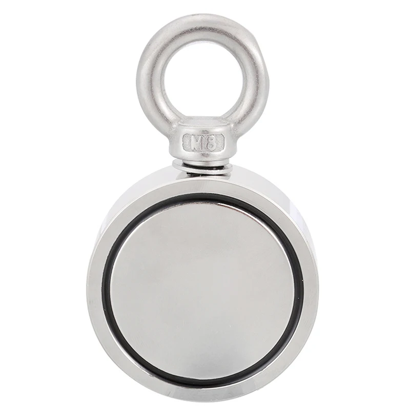 

Mayitr 150kg Neodymium Recovery Searching Magnet Metal Detector Salvage Magnet Treasure Fishing Underwater Tools Strong Power