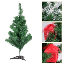 Рождественская елка, пластиковые рождественские украшения, держатель, основа для рождества, для дома, Вечерние Декорации, зеленая искусственная миниатюра, дерево