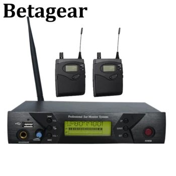 

Betagear BK-510 wireless in ear monitor system monitoring stage ear monitors personal in-ear monitor wireless system for stage