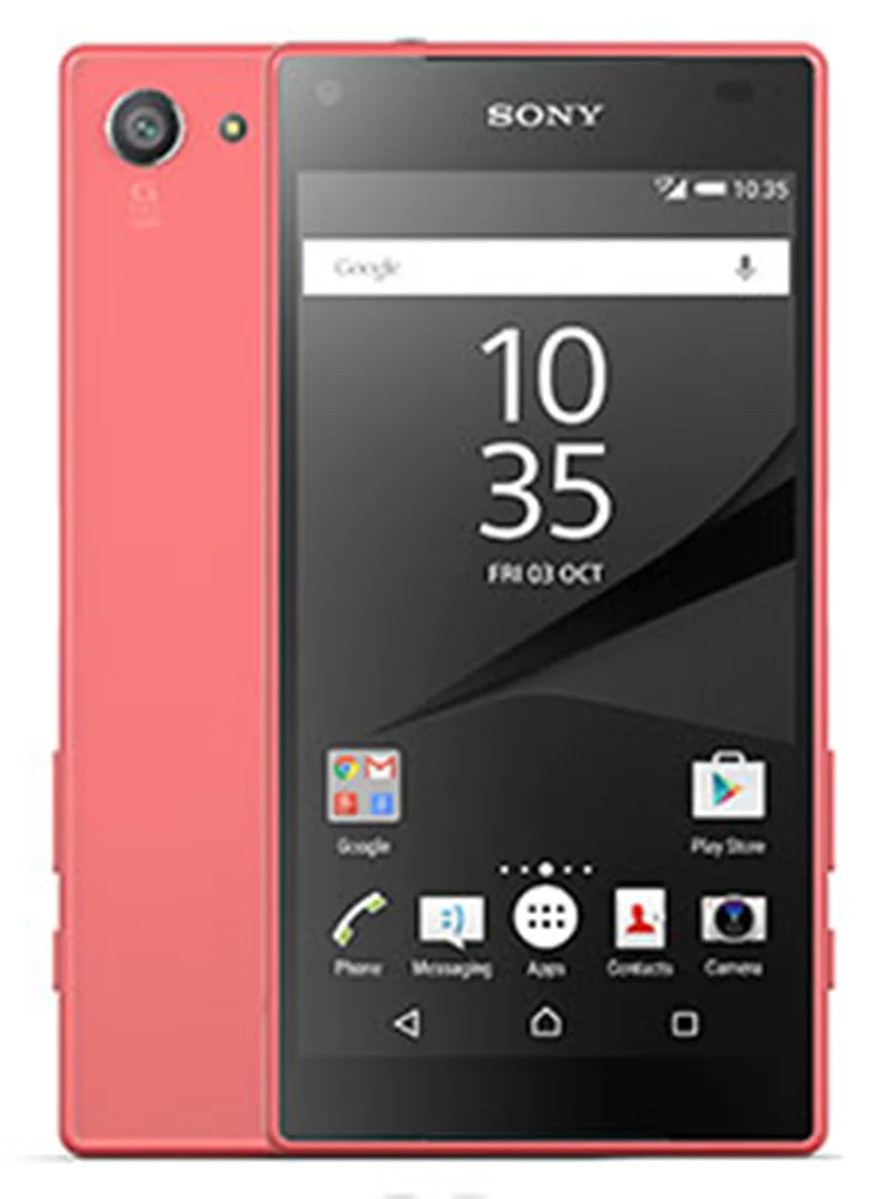 Sony Xperia Z5 Compact E5823 разблокирован 4,6 дюймов 2 Гб ОЗУ 32 Гб ПЗУ четырехъядерный телефон nfc