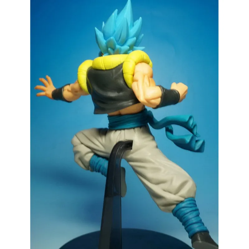 ПВХ аниме Dragon Ball Z темно-синяя Gogeta Goku Vegeta Ultimate Soldier Movie Ver. VS супер броли битва ПВХ Коллекционная модель
