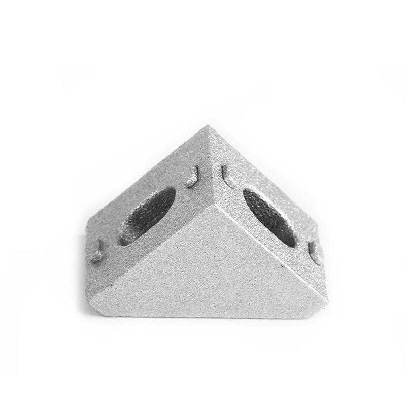 

Newly 4Pcs 2020 System Aluminium Angle Code Nut Hole Support V-slot T-slot 999