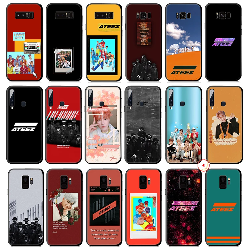 ATEEZ K поп Мягкий силиконовый чехол для телефона samsung Galaxy A50 A70 A60 A40 A30 A20 A10 M10 M20 M30 M40