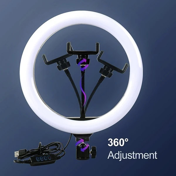 US $200.00 Wsenpyc New Led Ring Light 26cm Light With 50160cm Tripod Electrical Lights For Use In Professional Quality Photography