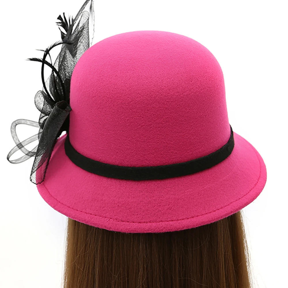 Женская шапка, сезон осень-зима теплая шапка женская Gorro Fedora шапка женская шляпы сомбреро mujer chapeau noir шляпа войлочные осенние шляпы