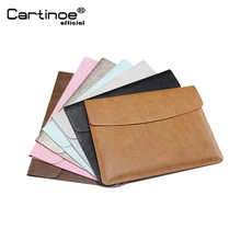 Модная новинка 13,3 дюймов Сумка для ноутбука из искусственной кожи для MacBook Pro/Air 15,4 дюймов рукав для ноутбука для Apple MacBook, Xiaomi PU Сумка для ноутбука