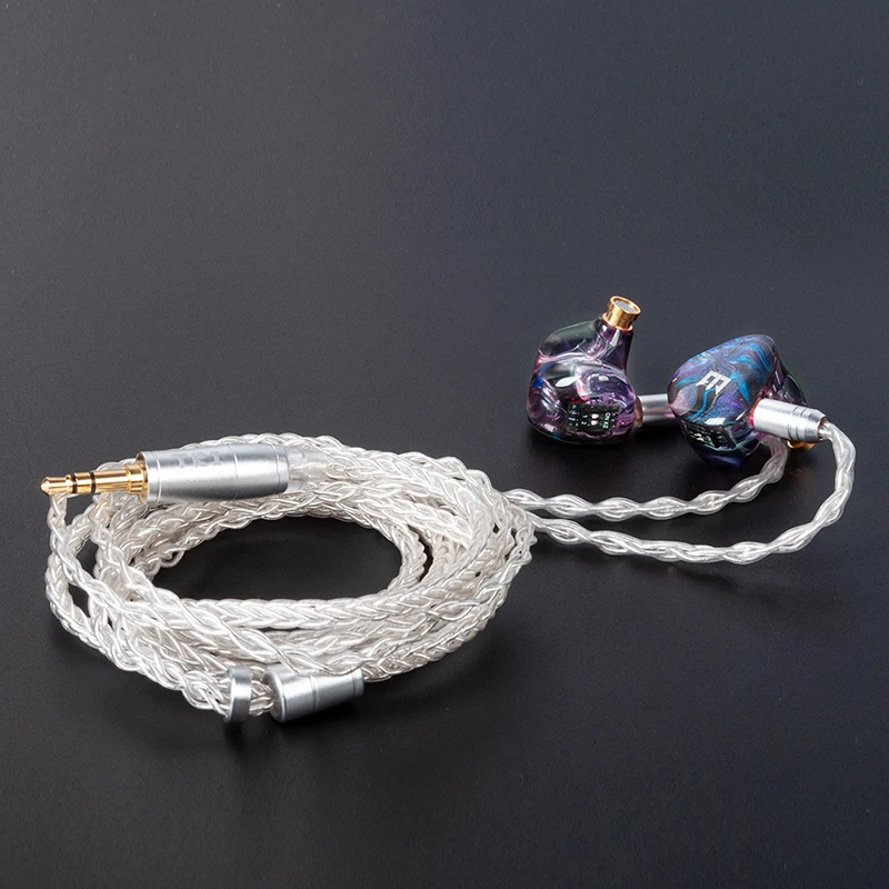 Tri Starsea 2BA+1DD Driver Unit In Ear earphone Hifi Sport music headset with 0.78mm 2 pin Connector  i3
