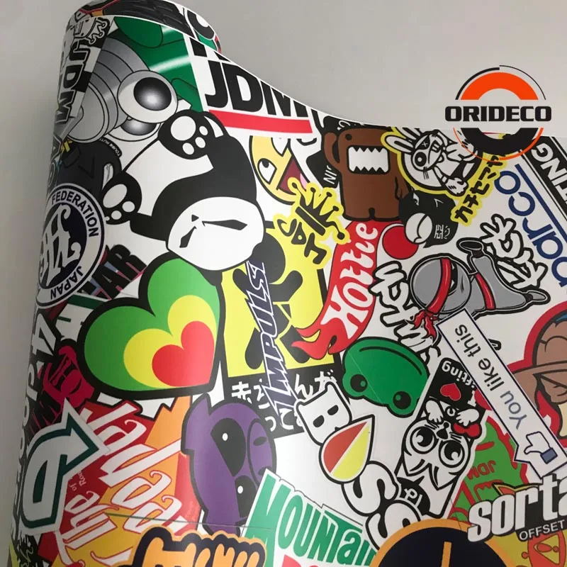 cartoon sticker bomb vinyl sticker 5