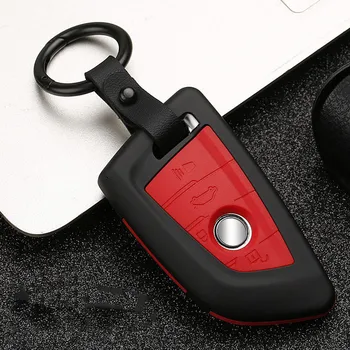 Cover chiate/telecomando per BMW 1 2 3 4 5 6 7 Serie X4 X1 x3 X5 X6 F30 F34 F10 F07 F20 G30 F15 F16 E60 - Di modo di trasporto In fibra di Carbonio Auto Chiave A Distanza Della Copertura di