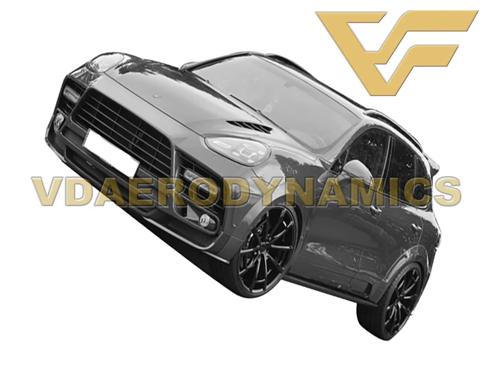 Подходит для 15-17 958 958,2 Porsche Cayenne VAD-MY полный комплект кузова передний бампер задний бампер боковые юбки крыло вспышки капот