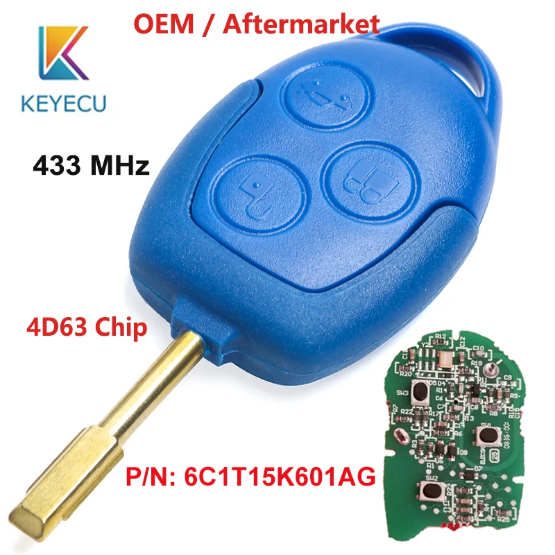 KEYECU OEM Оригинальный/послепродажный пульт дистанционного управления для