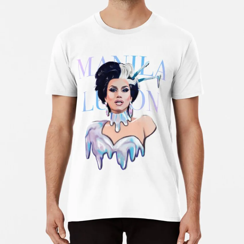 white Manila Luzon футболка manila luzon rupauls drag racing fanila rupaulsdragrace drag dragram rupaulsdragraceart - Цвет: white