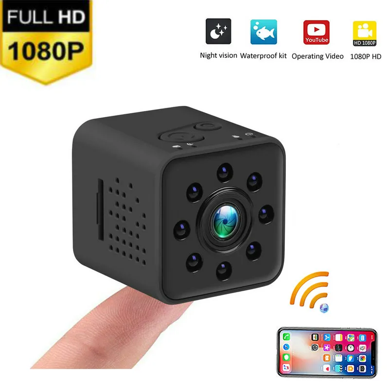 FULL HD 1080P Мини камера WIFI SQ13 SQ23 SQ11 SQ12 ночное видение водонепроницаемая оболочка CMOS