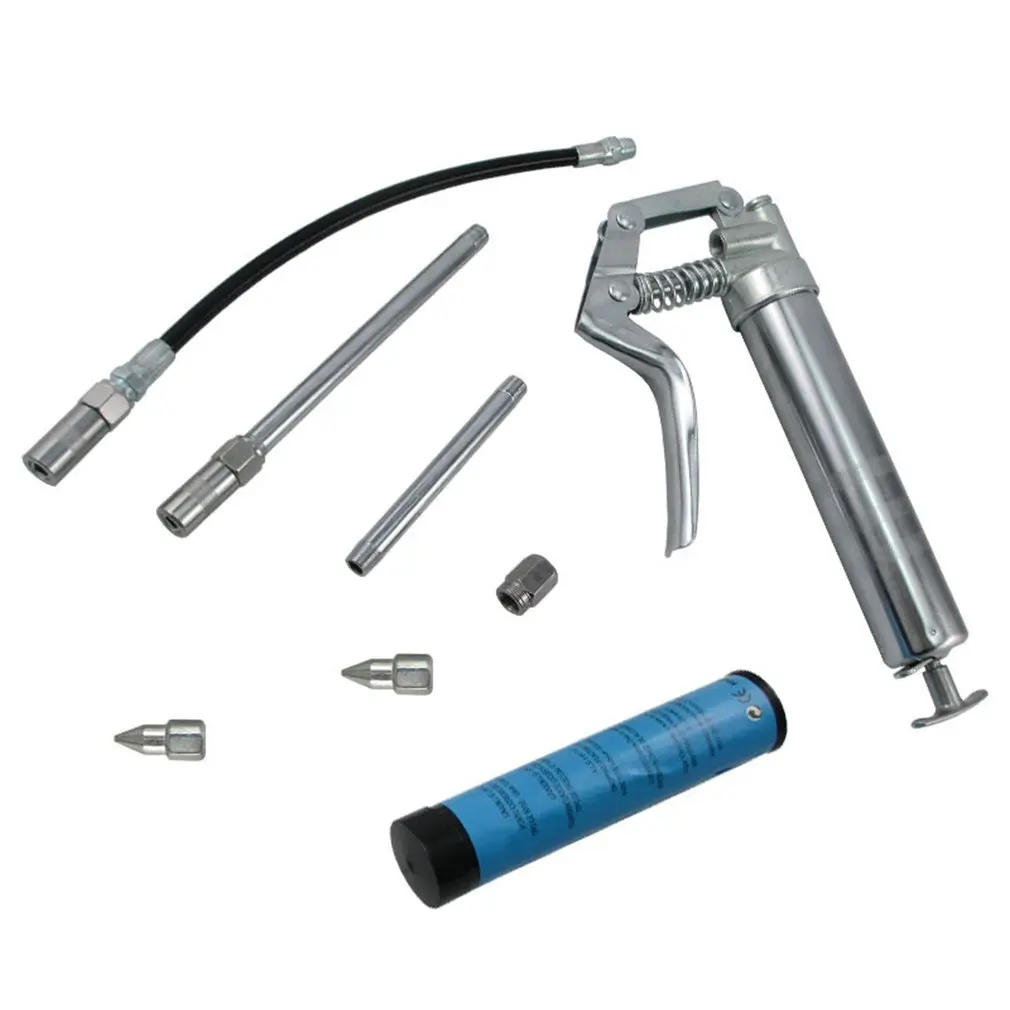 

120CC Mini Grease Gun Pistol Grip One Handed Grease Butter Machine Lube Tool For Auto Repair Lubrication Vehicle Hand Tool