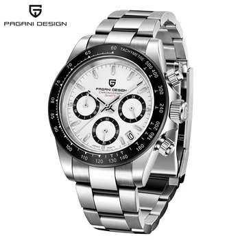 

2020 NEW PAGANI DESIGN top brad luxury Chronograph luxury Men's quartz wrist watches 100M Waterproof watch men Relogio Masculino