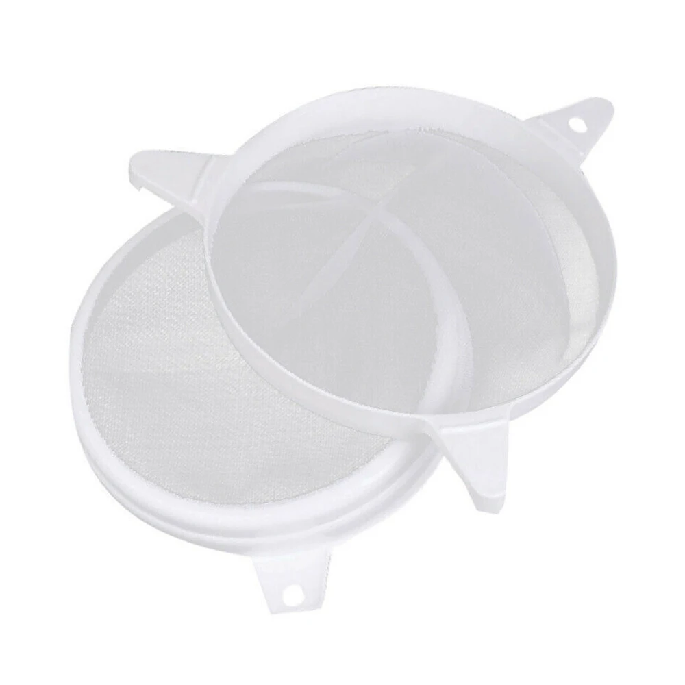 2 шт Двухслойное сито для меда, фильтр для экстрактора меда, инструмент для приготовления пищи, ситечки для меда