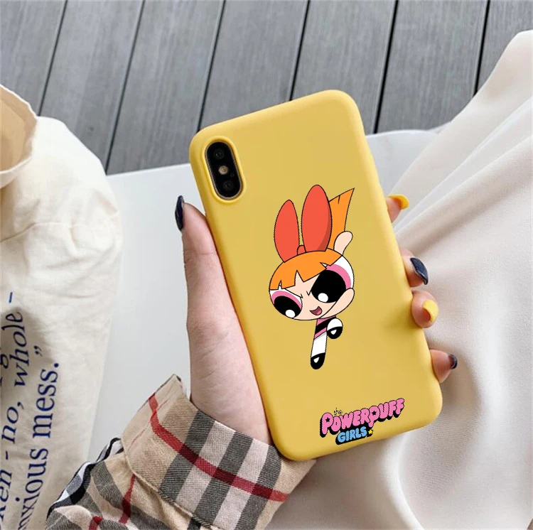 Милый Powerpuff мягкий чехол для телефона ярких цветов для девочек huawei p30 pro p30 lite p20 pro p10 mate 20 p10 lite honor 9 lite