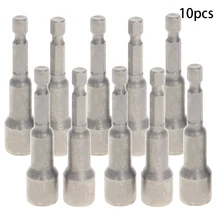 Utoolmart новинка 10 шт. 1/" магнитная шестигранная розетка 65 мм длиной 9 мм хром-ванадиевая ударная гайка сеттер драйвер бит адаптер