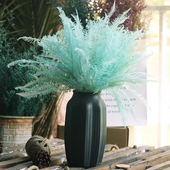 

Green Vegetation Leaves Preserved Fresh Flower Beautiful Bright Home Decoration Photographic Prop Living Room Decoration