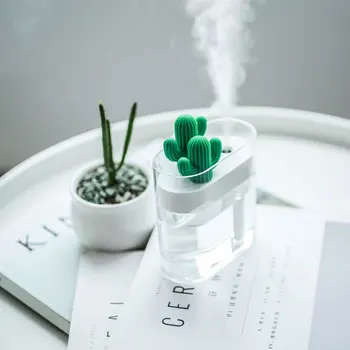 

Ultrasonic Humidifier Air Purifier Aroma Diffuser Cactus 3life Clear Creative Convenient Moisture Yoga Home Decoration