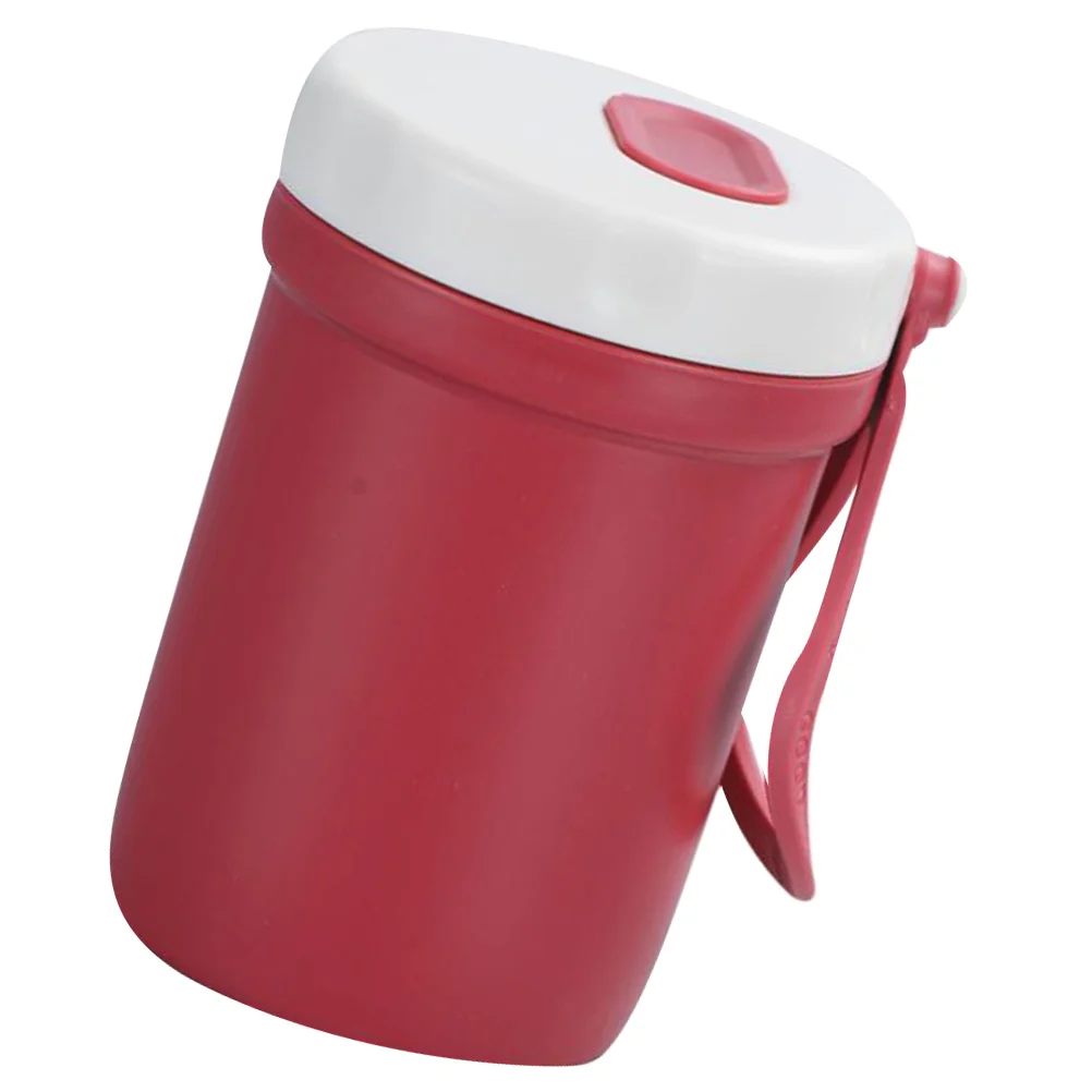 Пластиковая коробка для завтрака подставка каши и супа портативный пищевой