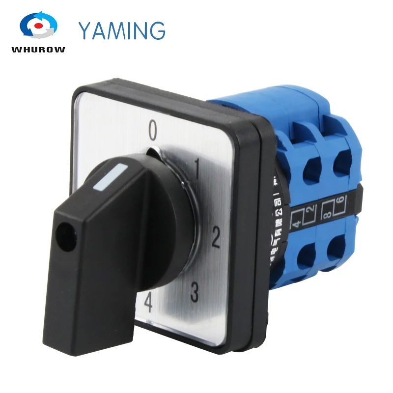 

LW26-20/2 Control Circuit 0-4 Positions Four-way Selective Combination For Voltage Switching Of Two-section 20A Cam Switch